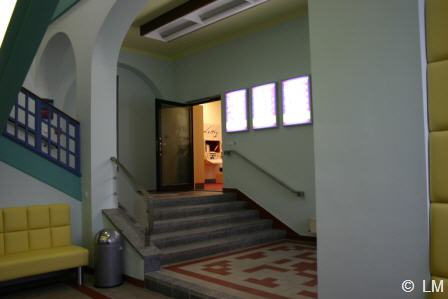 Der Eingangsbereich des Lessing-Museums